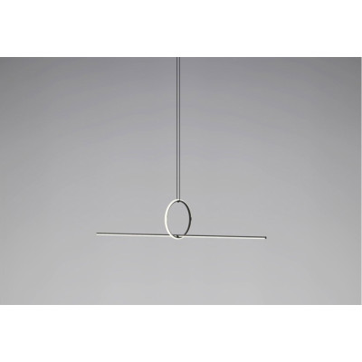 Подвесной светильник Zoom 10339P/A2-35W-3000K BK-WH