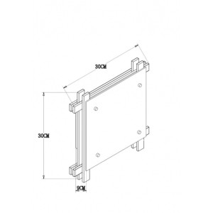 Потолочный светильник Archimede A6460PL-2BR