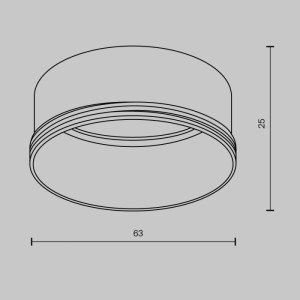 Декоративное кольцо Focus LED RingL-20-W