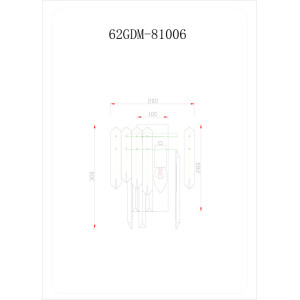 Бра  62GDM-81006