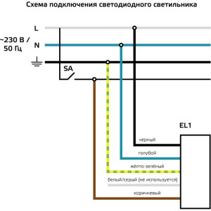 Светодиодная панель Mir G1-A0-00070-01GA2-4003040