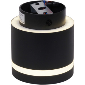 Точечный светильник  53001-9.5-001IL GX53+LED3W BK