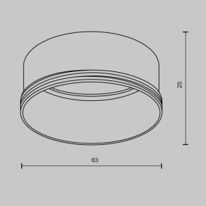 Декоративное кольцо Focus LED RingL-20-W