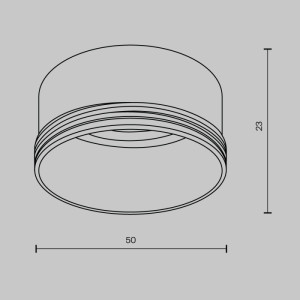 Декоративное кольцо Focus LED RingM-12-W
