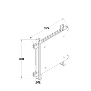 Потолочный светильник Archimede A6460PL-1BR