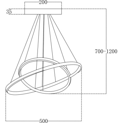 Подвесной светильник Euler 10228/2LED
