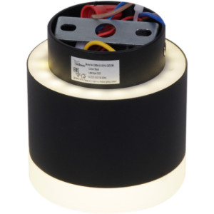Точечный светильник  53004-9.5-001IL GX53+LED3W BK