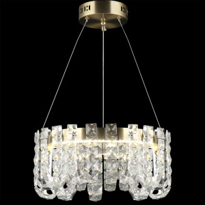 Подвесная люстра  02601-0.4-80W LED COP+CH