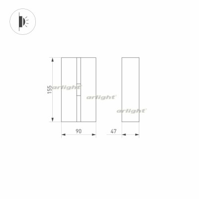 Архитектурная подсветка STRIPE 029972