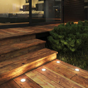 Встраиваемый светильник уличный Step 5 MRL LED 1108 алюминий