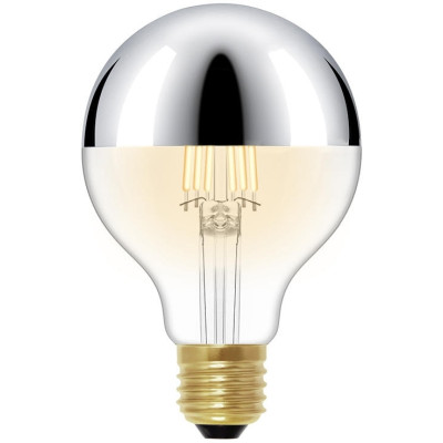 Лампочка светодиодная Edison Bulb G80LED Chrome
