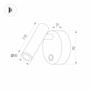Спот BED 031393