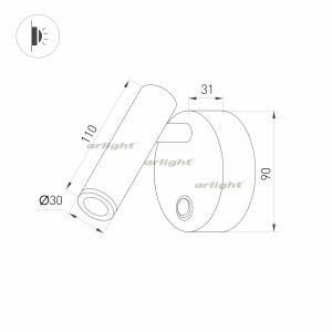 Спот BED 031393