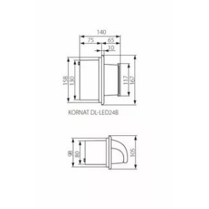 Подсветка для лестниц и ступеней KORNAT 7741