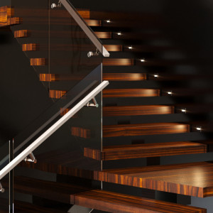 Встраиваемый светильник уличный Step 7 MRL LED 1109 чёрный